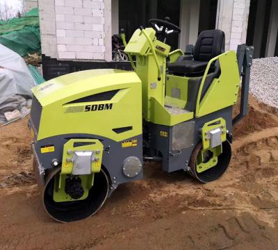 奔馬小型壓路機(jī)土方壓實(shí)、溝槽回填施工案例